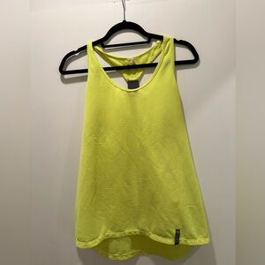 Under Armour Women's Neon Yellow Tank Top